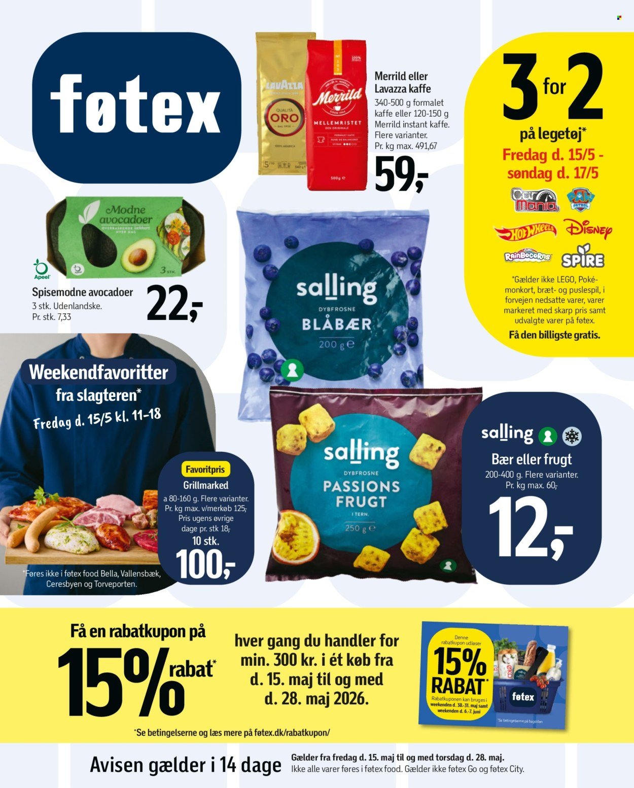 FØTEX tilbudsavis - Fra fredag den 15. maj 2026