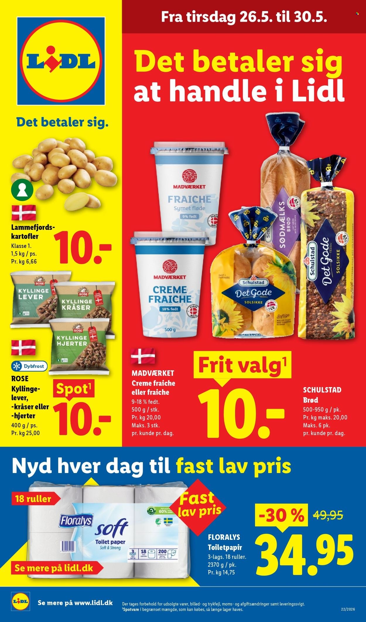LIDL tilbudsavis - Fra tirsdag den 26. maj 2026