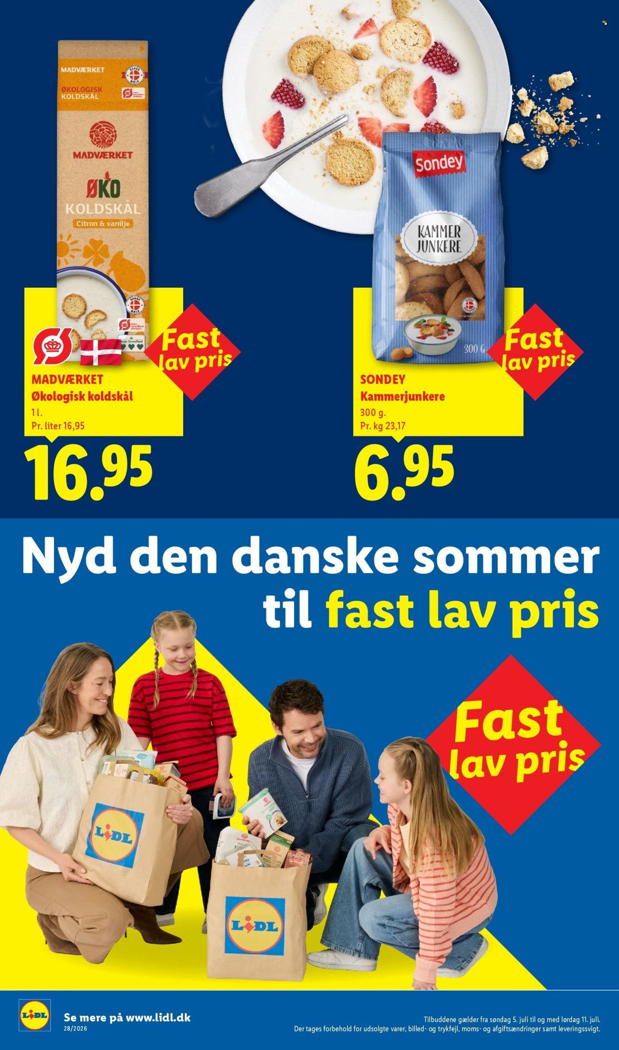 LIDL tilbudsavis - Fra søndag den 5. juli 2026