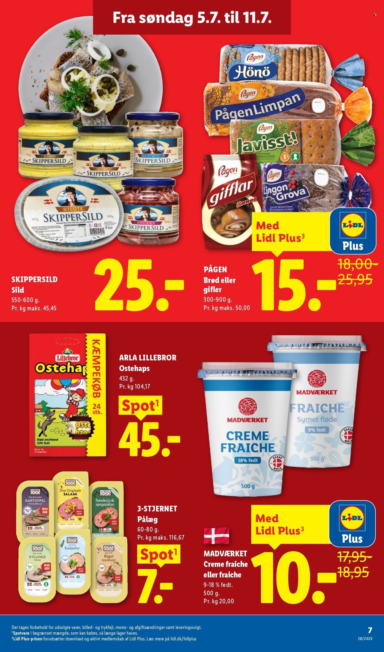 LIDL tilbudsavis - Fra søndag den 5. juli 2026
