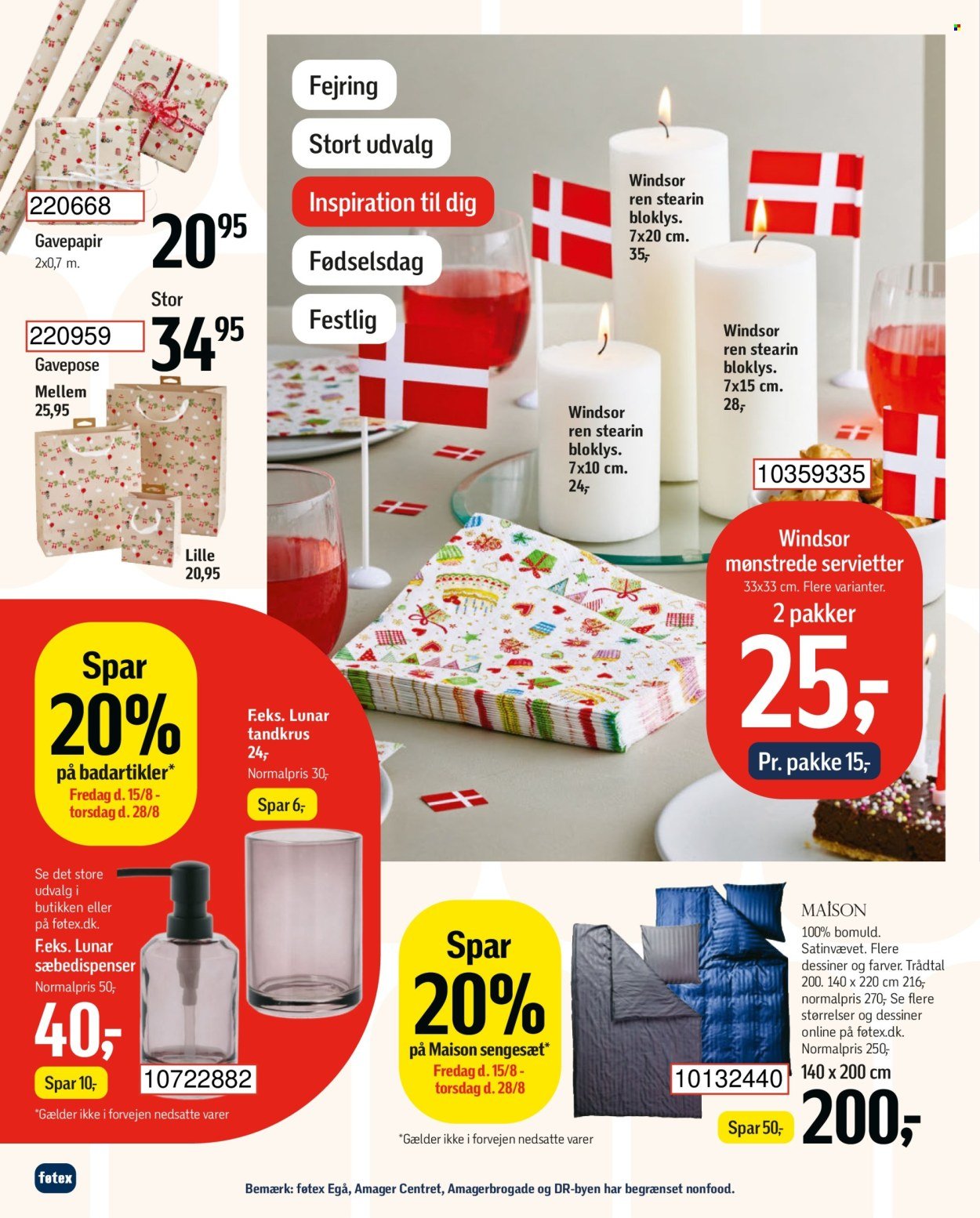 FØTEX tilbudsavis - Uge 34/35 (2025-08-15 - 2025-08-28)
