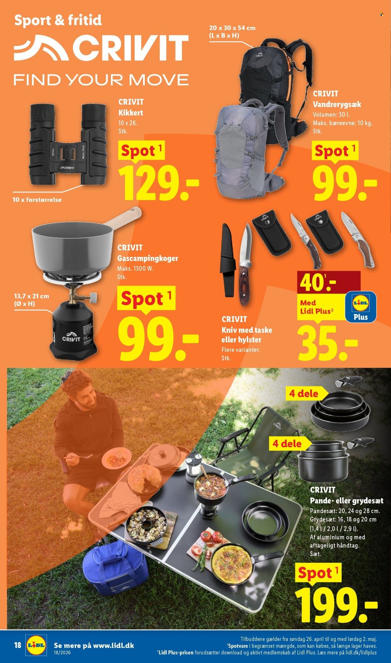 LIDL tilbudsavis - Fra søndag den 26. april 2026