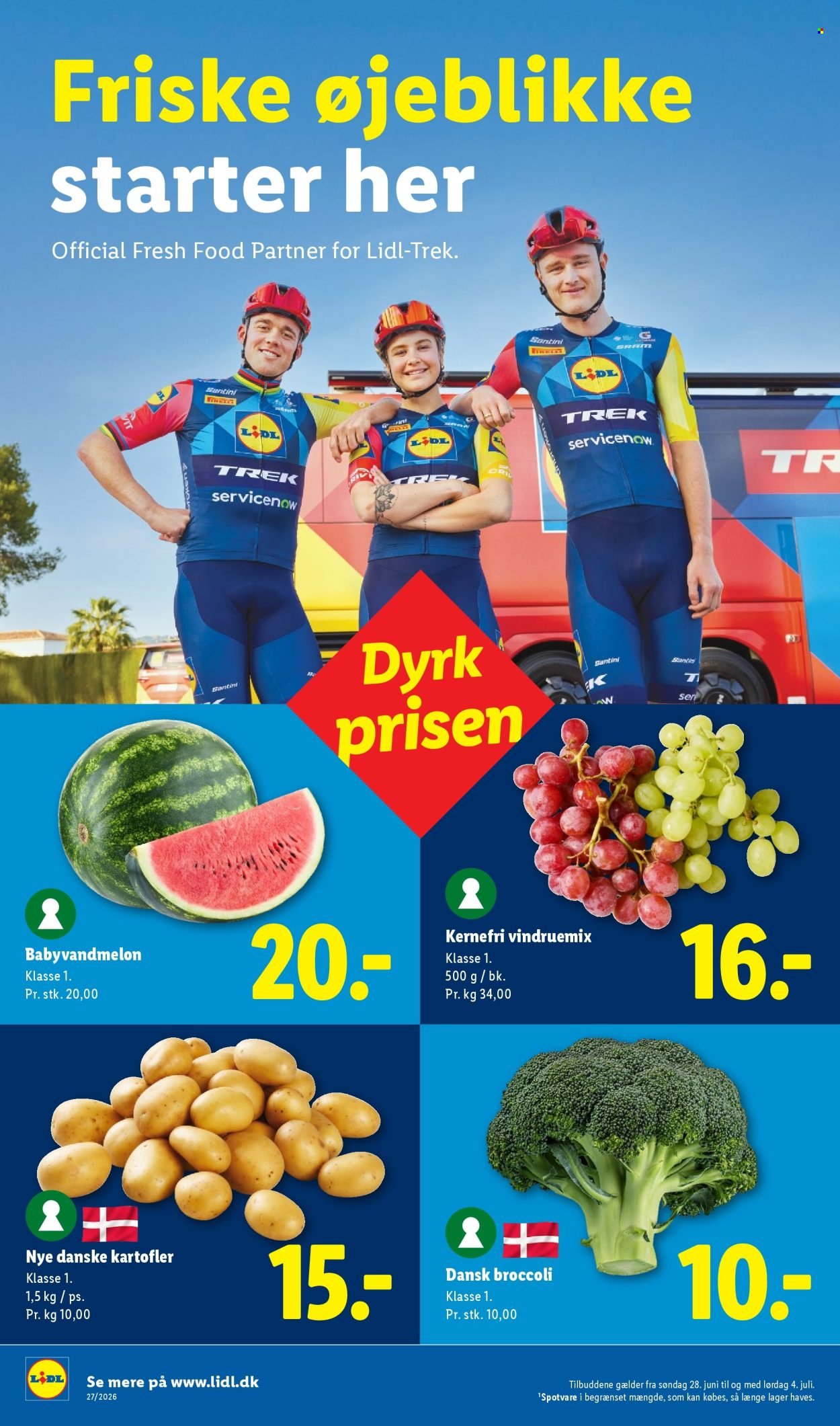 LIDL tilbudsavis - Fra søndag den 28. juni 2026