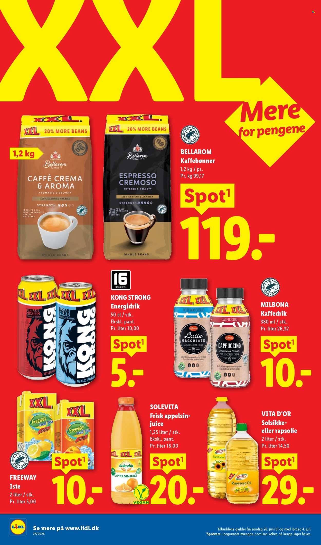 LIDL tilbudsavis - Fra søndag den 28. juni 2026