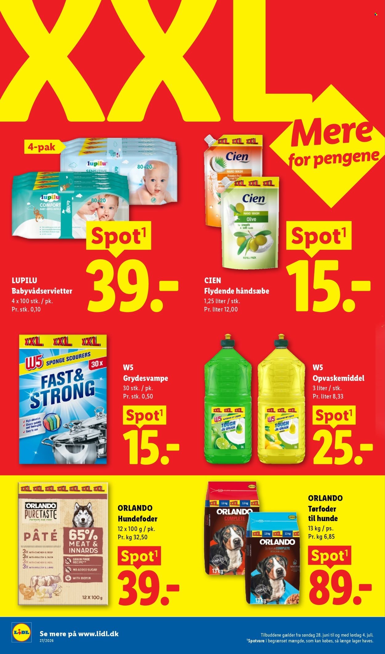 LIDL tilbudsavis - Fra søndag den 28. juni 2026
