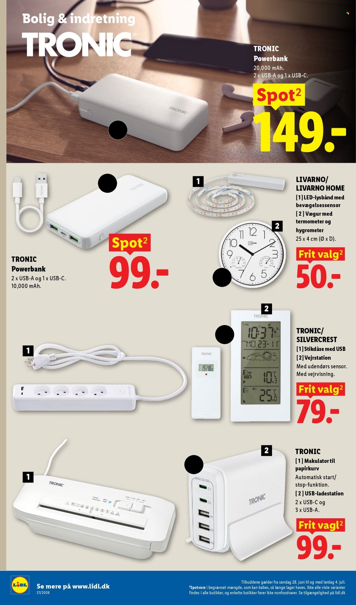 LIDL tilbudsavis - Fra søndag den 28. juni 2026
