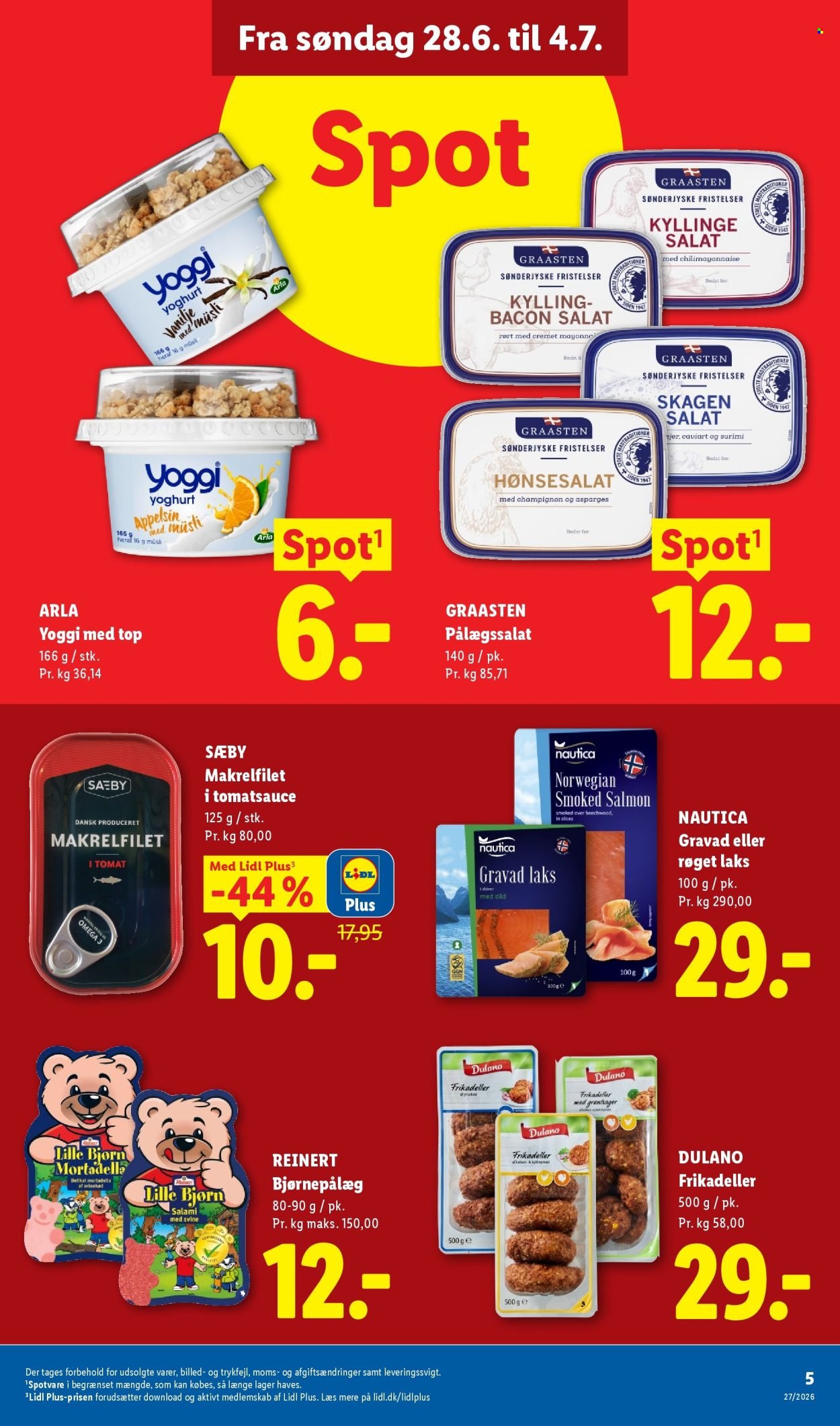 LIDL tilbudsavis - Fra søndag den 28. juni 2026