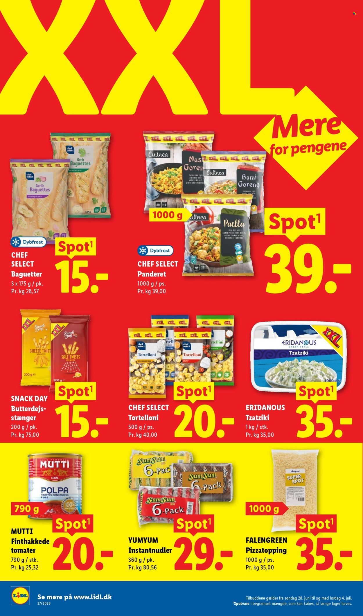 LIDL tilbudsavis - Fra søndag den 28. juni 2026