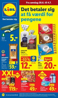 LIDL tilbudsavis - Fra søndag den 28. juni 2026