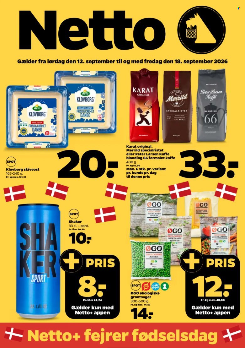 NETTO tilbudsavis - Fra lørdag den 12. september 2026
