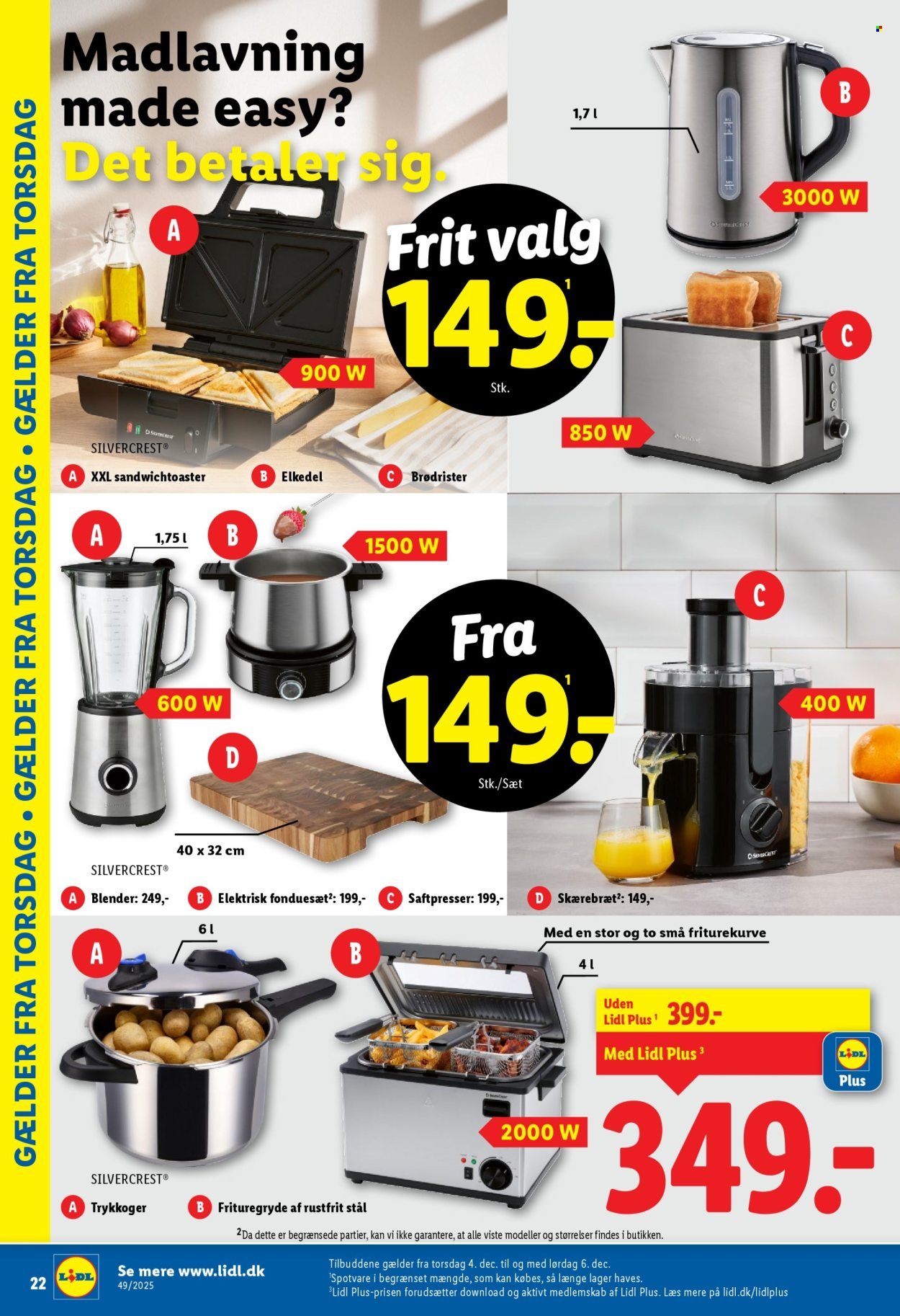 LIDL tilbudsavis - Ugens nonfood must haves (2025-11-30 - 2025-12-06)
