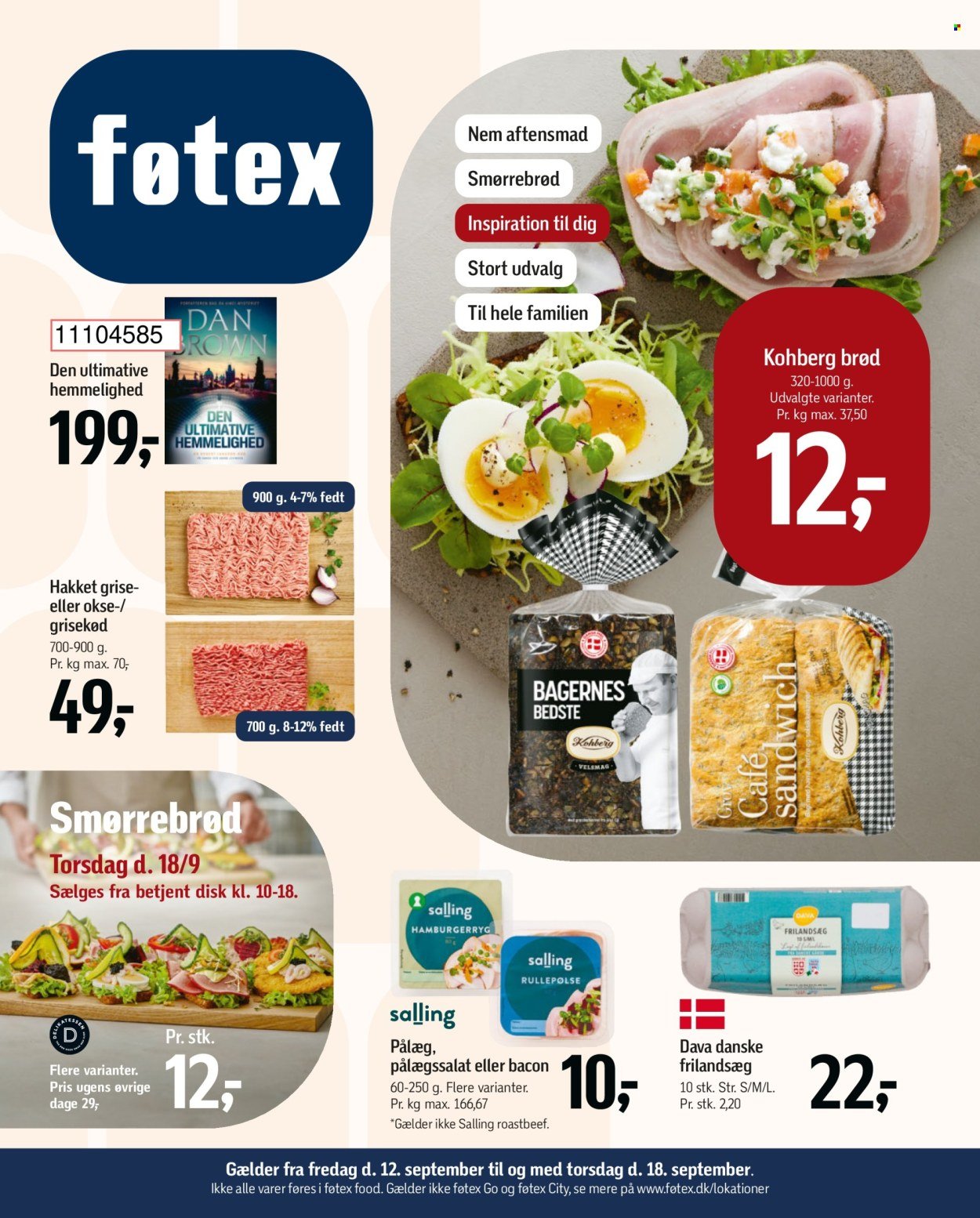 FØTEX tilbudsavis - Fra fredag den 12. september 2025 (2025-09-12 - 2025-09-18)