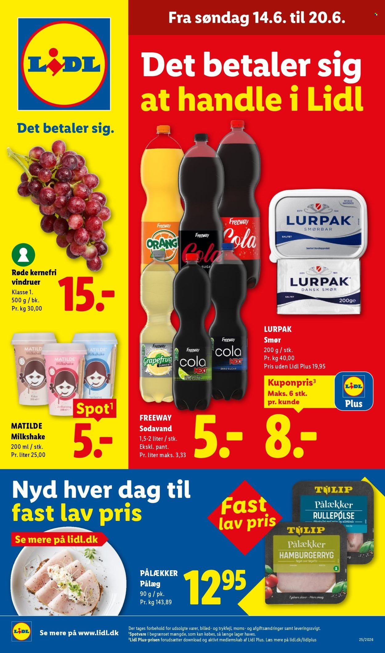 LIDL tilbudsavis - Fra søndag den 14. juni 2026