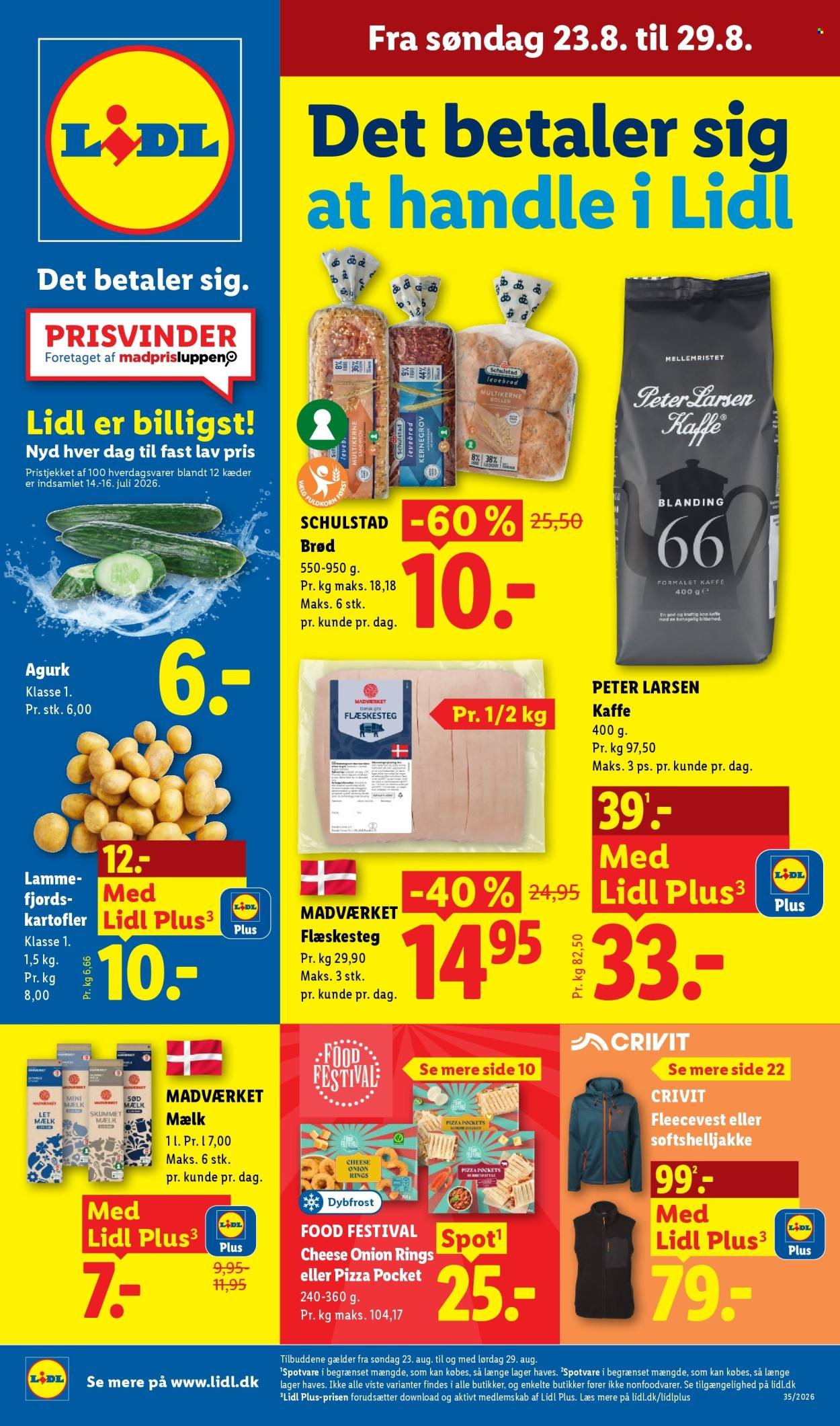 LIDL tilbudsavis - Fra søndag den 23. august 2026