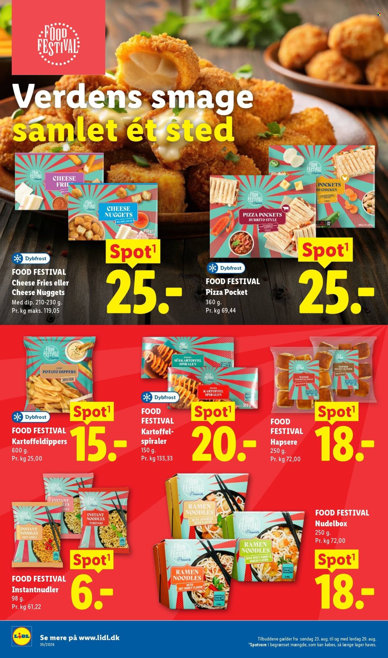 LIDL tilbudsavis - Fra søndag den 23. august 2026