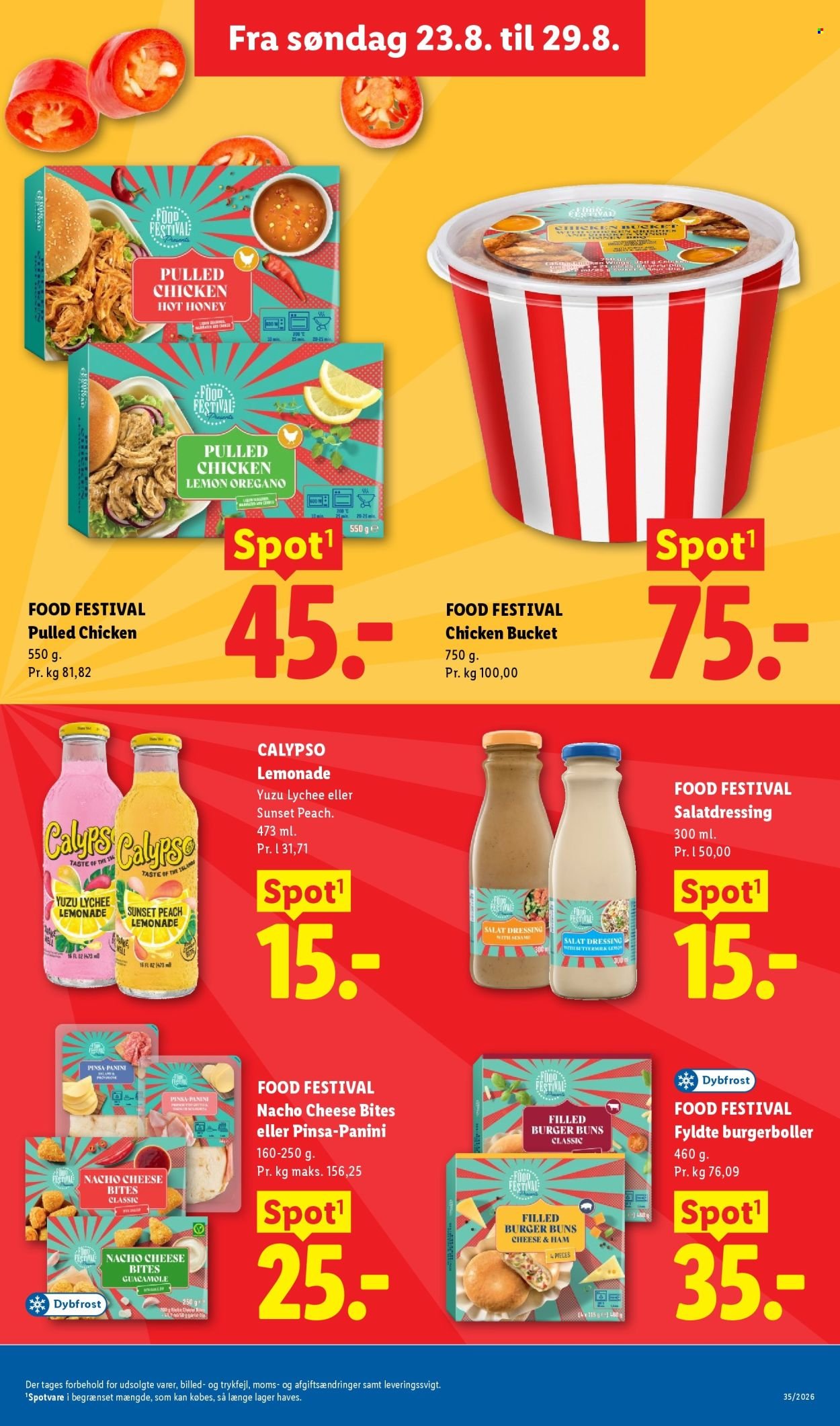 LIDL tilbudsavis - Fra søndag den 23. august 2026
