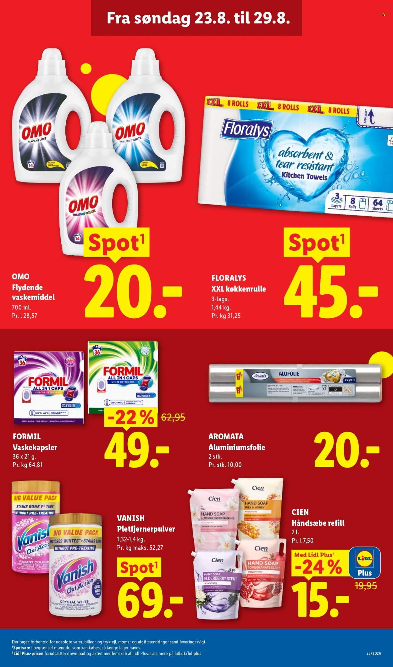 LIDL tilbudsavis - Fra søndag den 23. august 2026