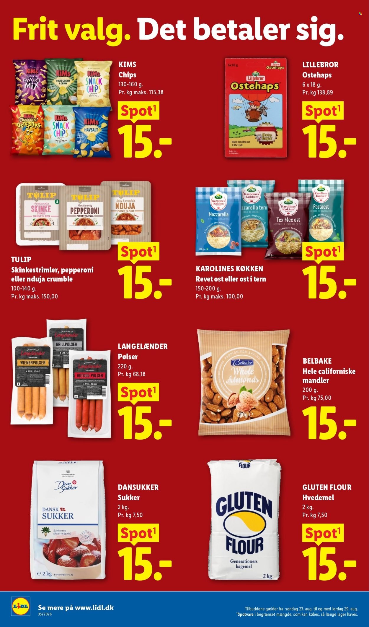 LIDL tilbudsavis - Fra søndag den 23. august 2026