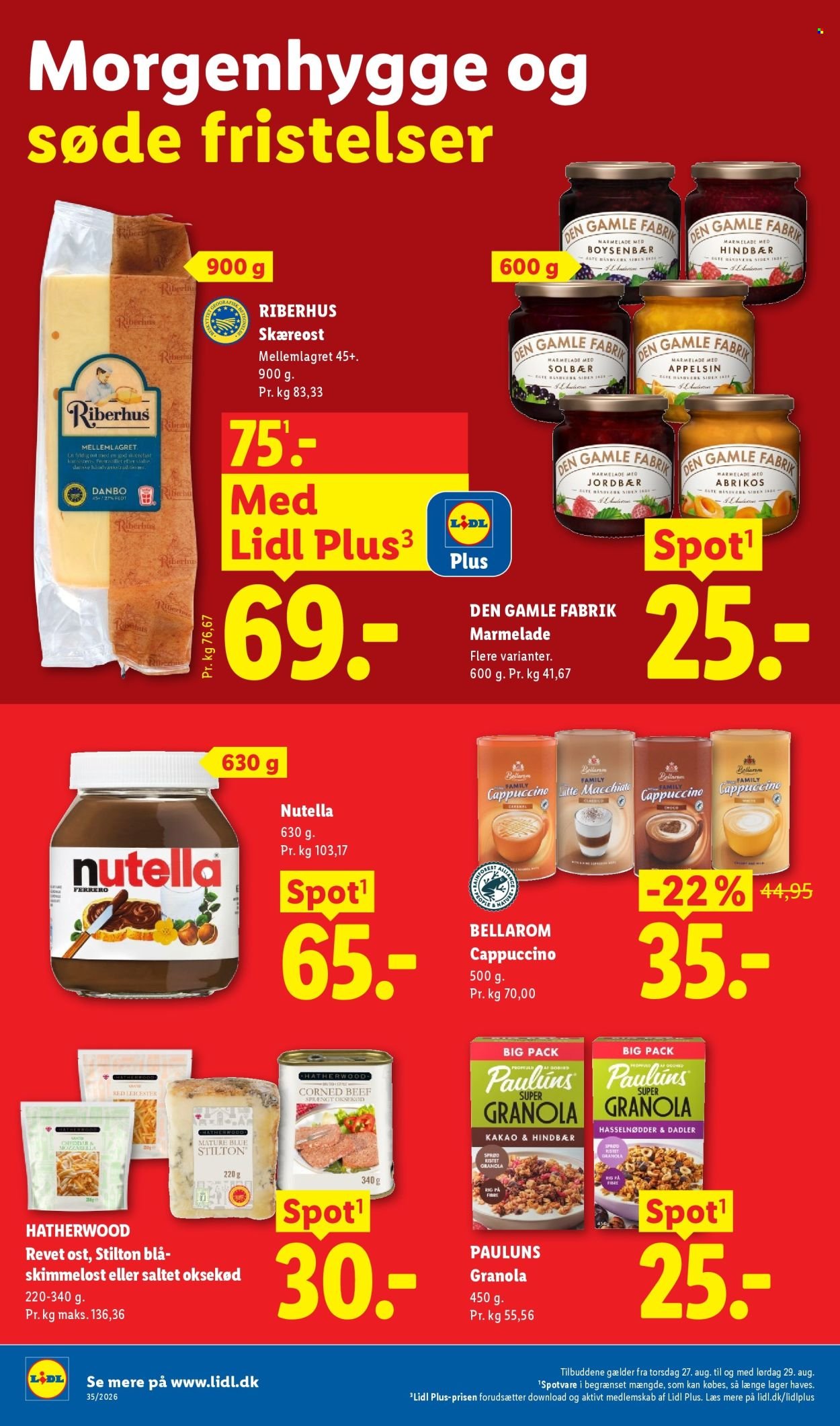 LIDL tilbudsavis - Fra søndag den 23. august 2026