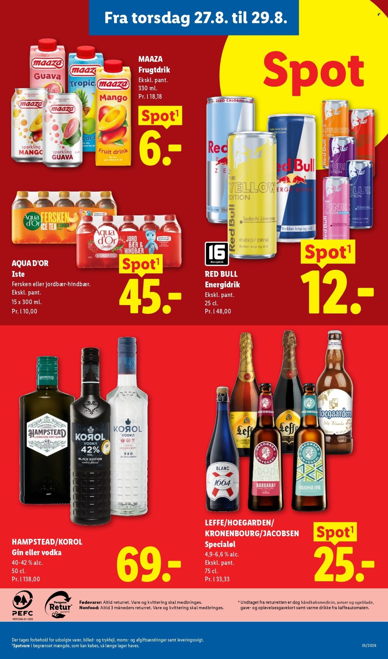 LIDL tilbudsavis - Fra søndag den 23. august 2026