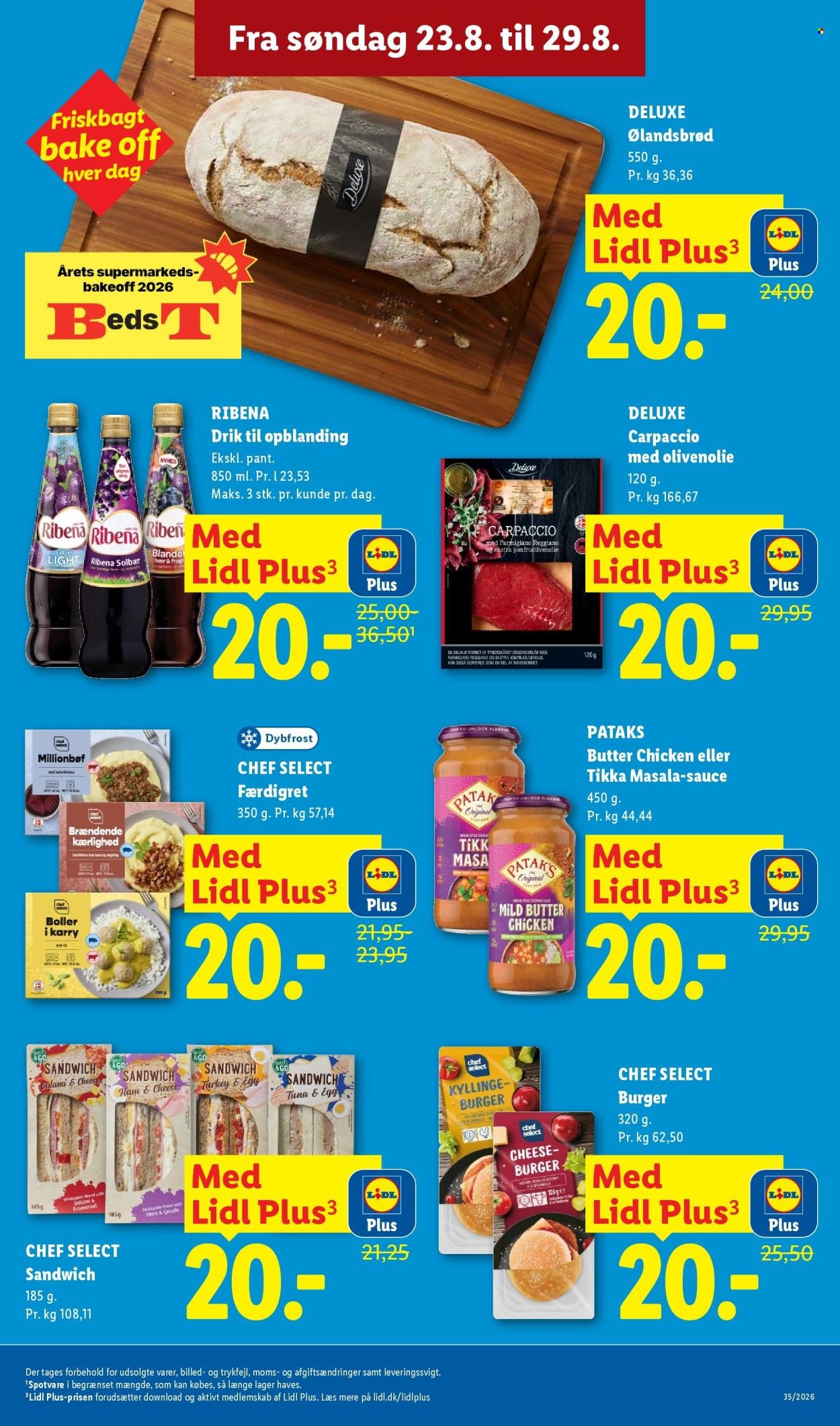 LIDL tilbudsavis - Fra søndag den 23. august 2026