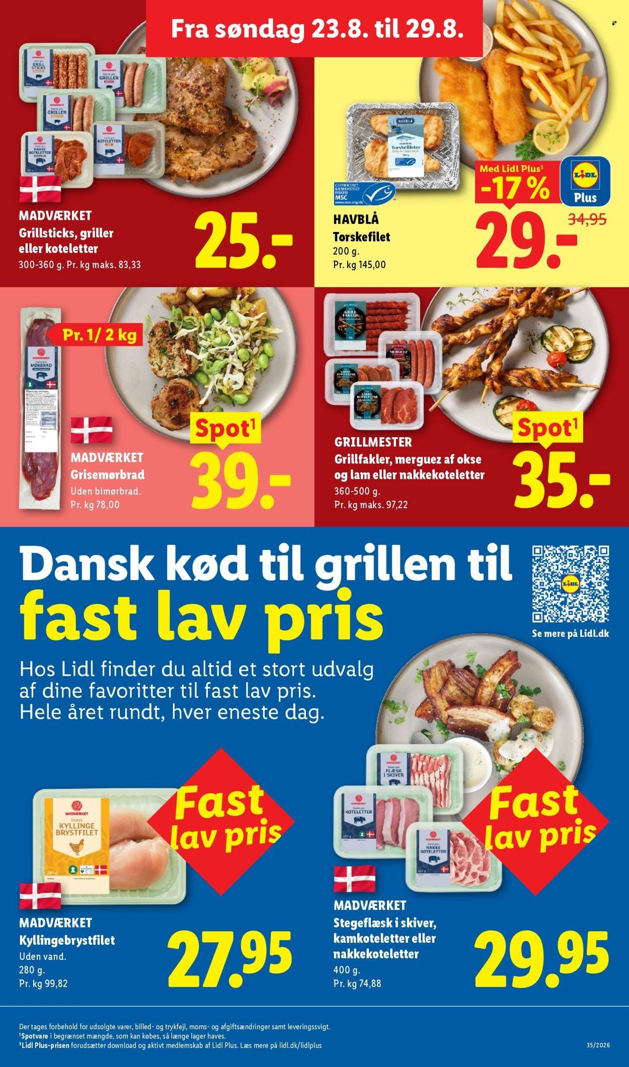 LIDL tilbudsavis - Fra søndag den 23. august 2026