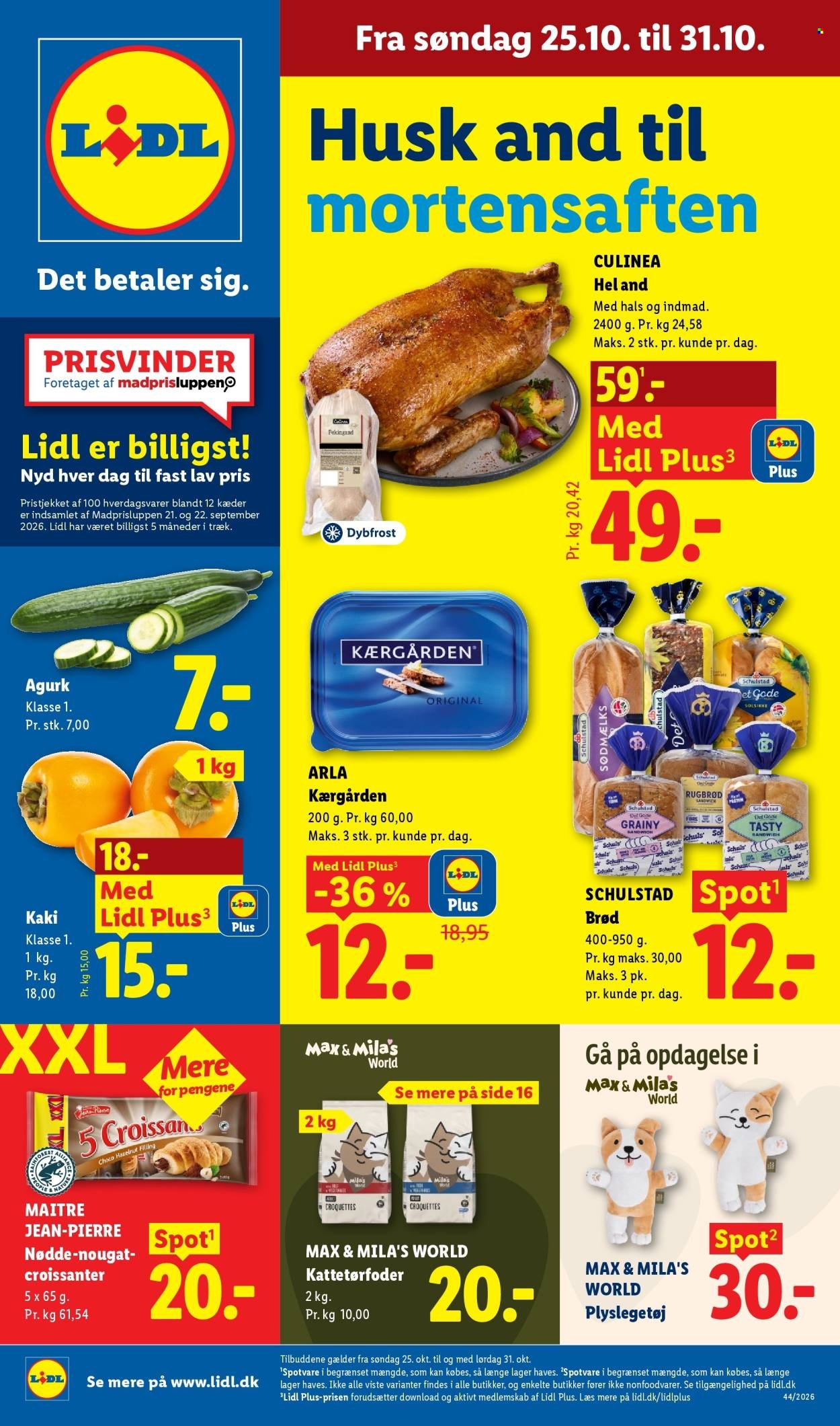 LIDL tilbudsavis - Fra søndag den 25. oktober 2026