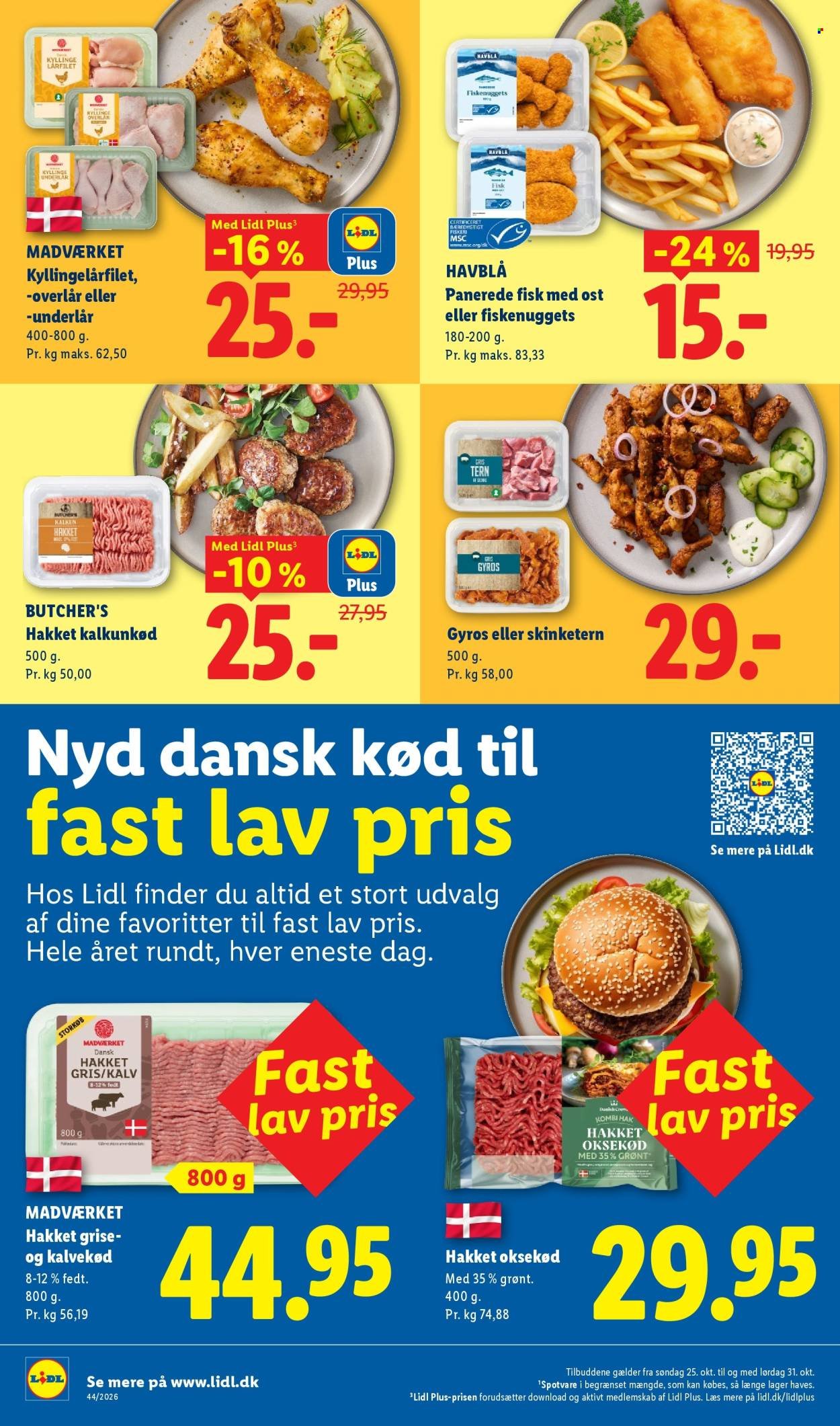 LIDL tilbudsavis - Fra søndag den 25. oktober 2026