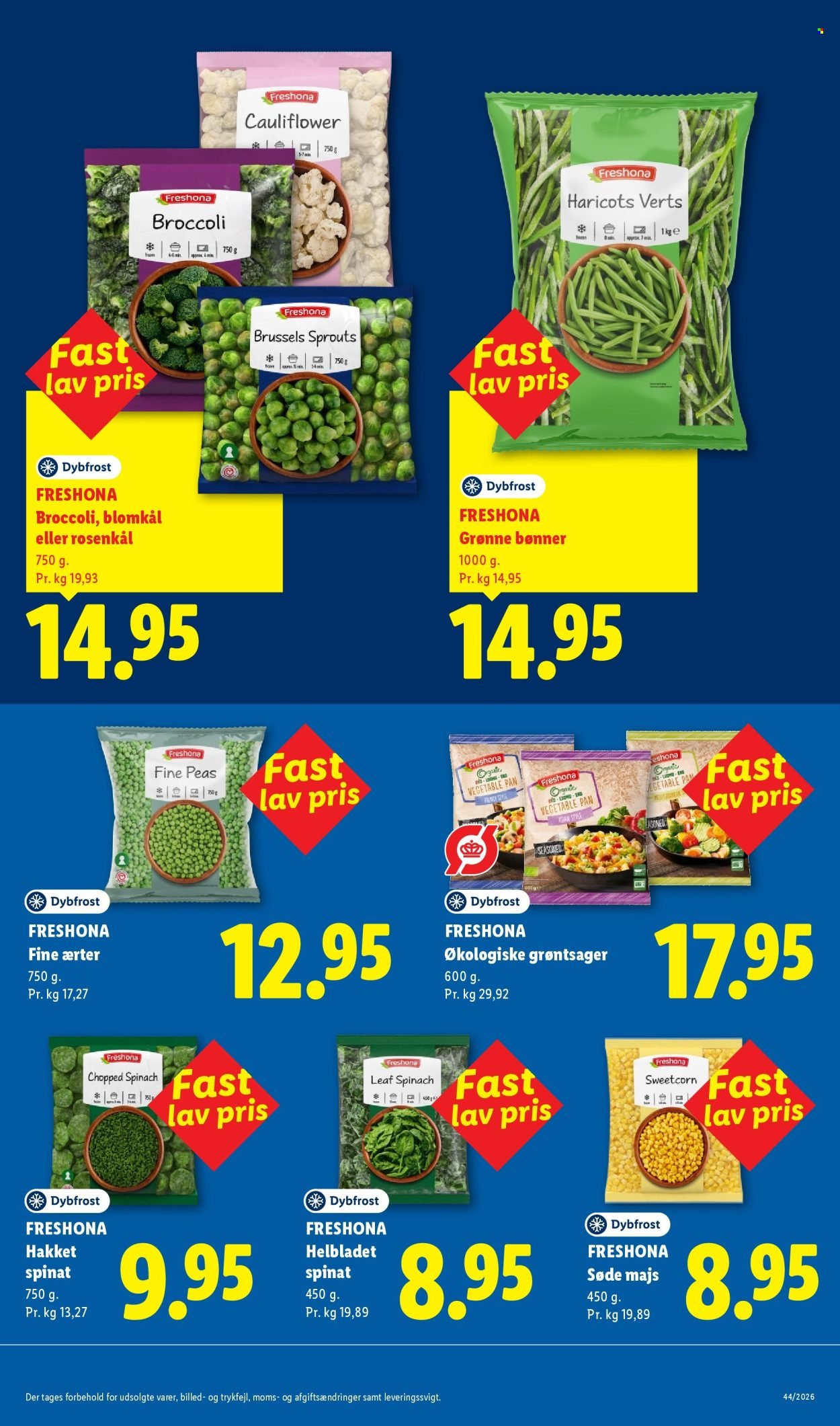 LIDL tilbudsavis - Fra søndag den 25. oktober 2026
