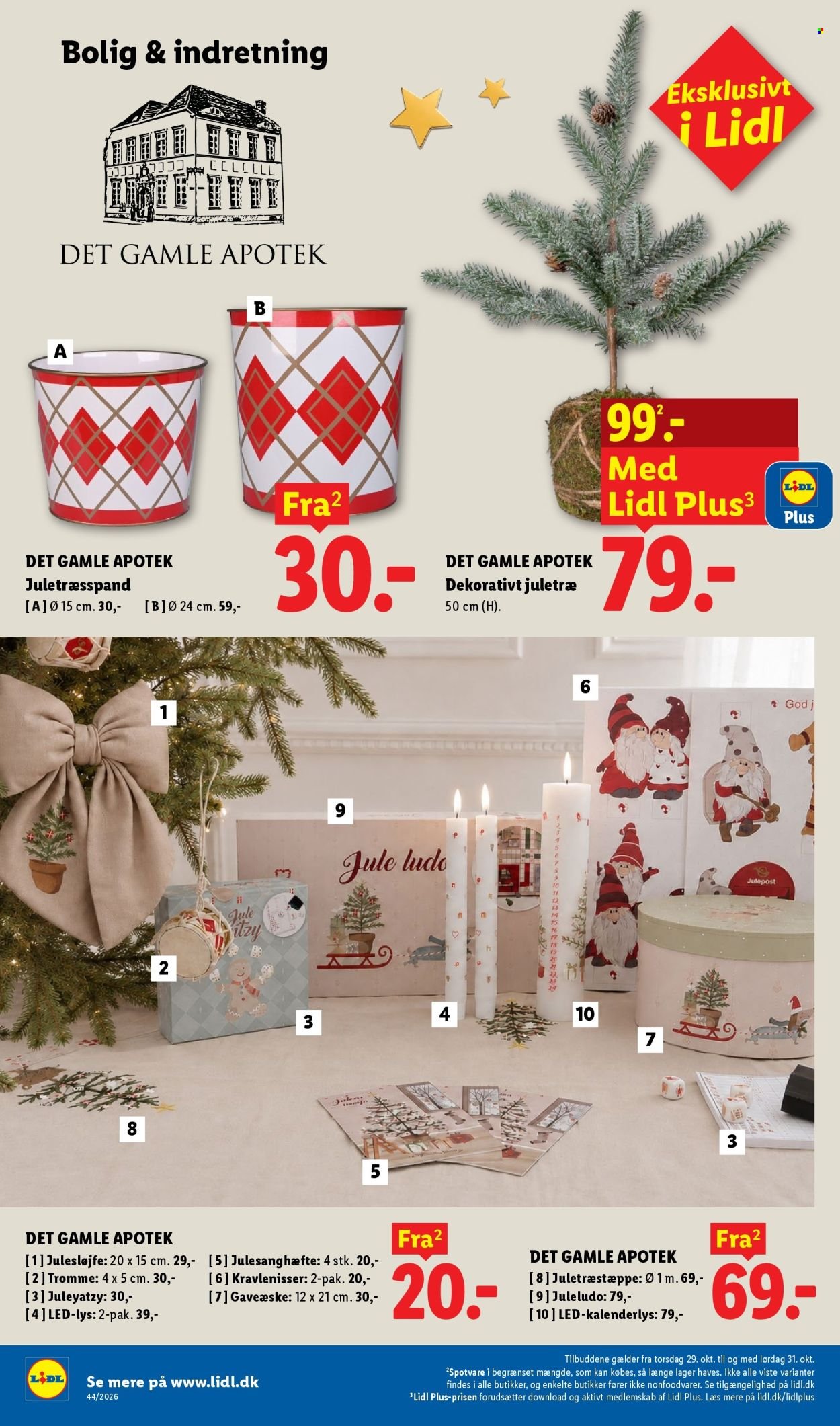LIDL tilbudsavis - Fra søndag den 25. oktober 2026