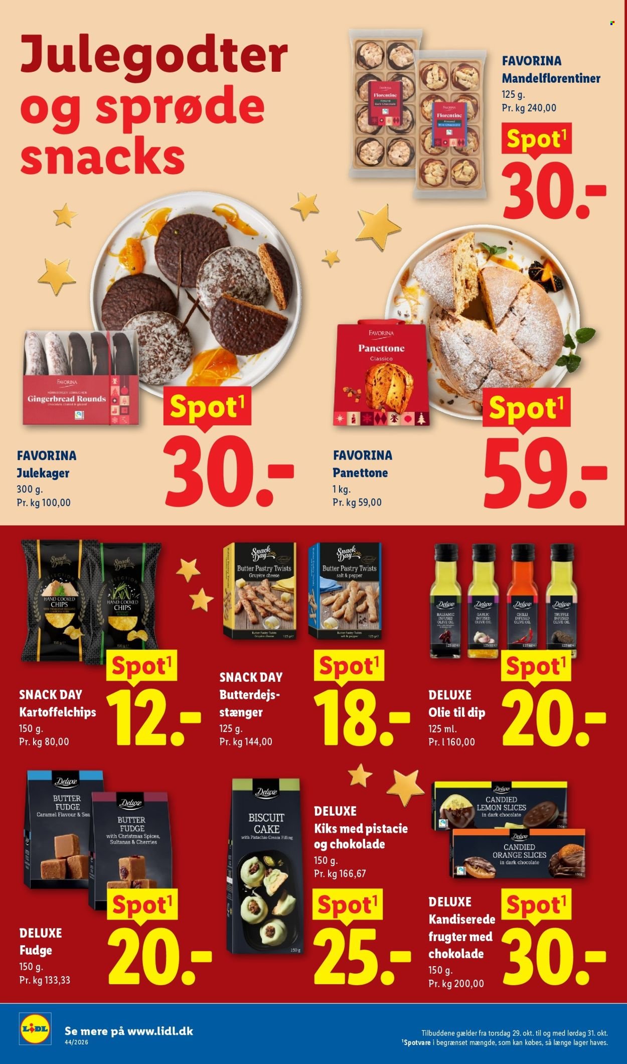 LIDL tilbudsavis - Fra søndag den 25. oktober 2026