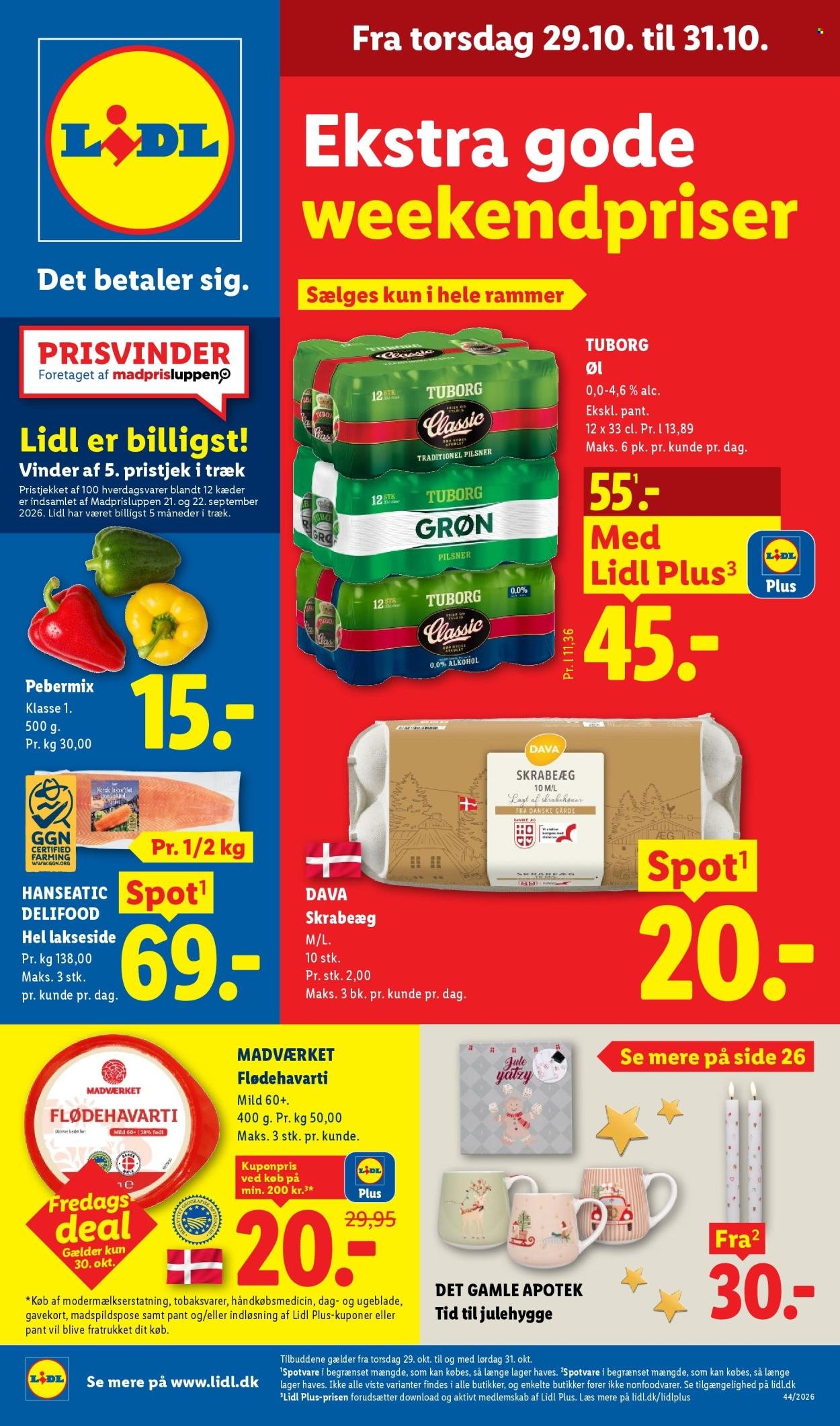 LIDL tilbudsavis - Fra søndag den 25. oktober 2026