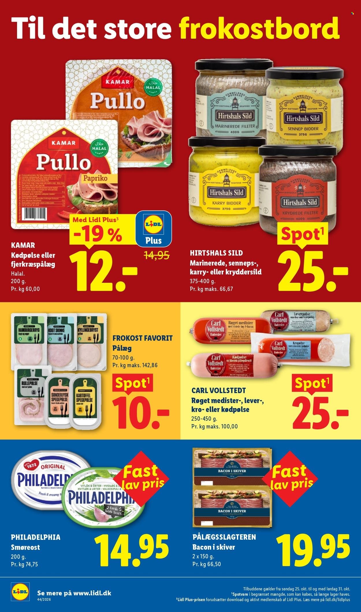 LIDL tilbudsavis - Fra søndag den 25. oktober 2026