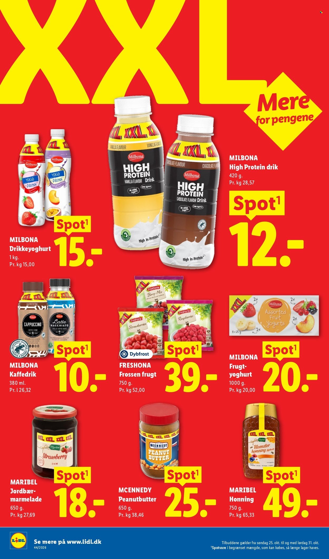 LIDL tilbudsavis - Fra søndag den 25. oktober 2026