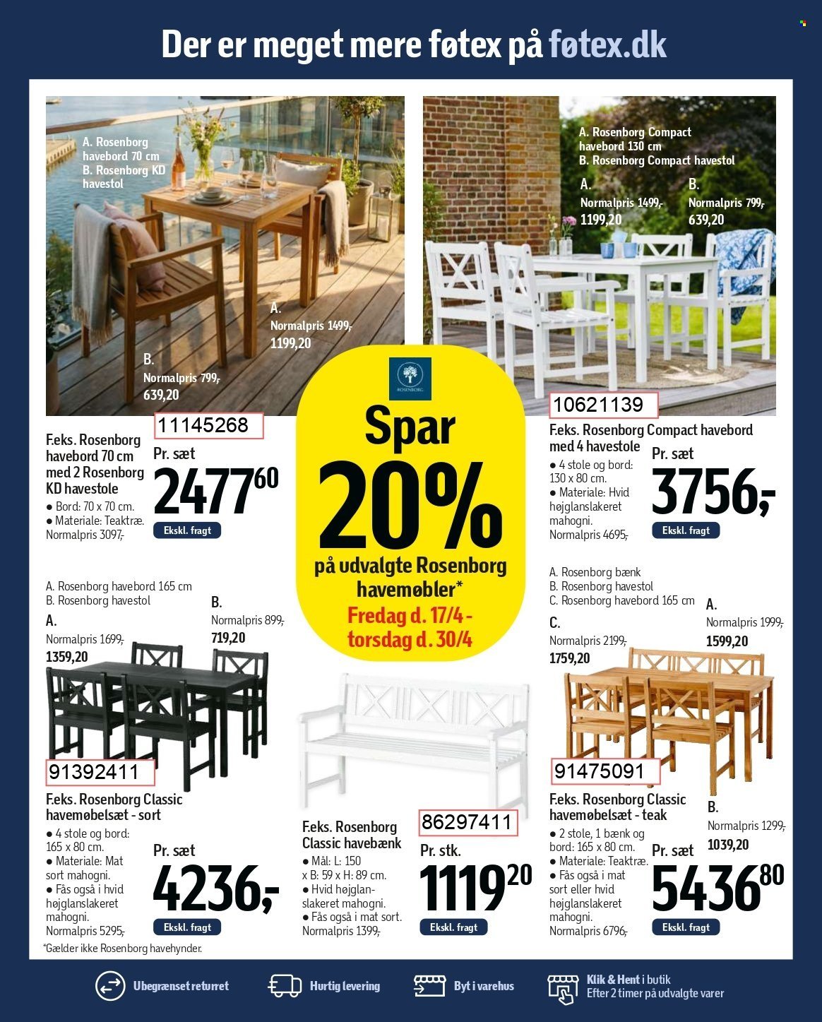 FØTEX tilbudsavis - Fra fredag den 17. april 2026 (2026-04-17 - 2026-04-30)