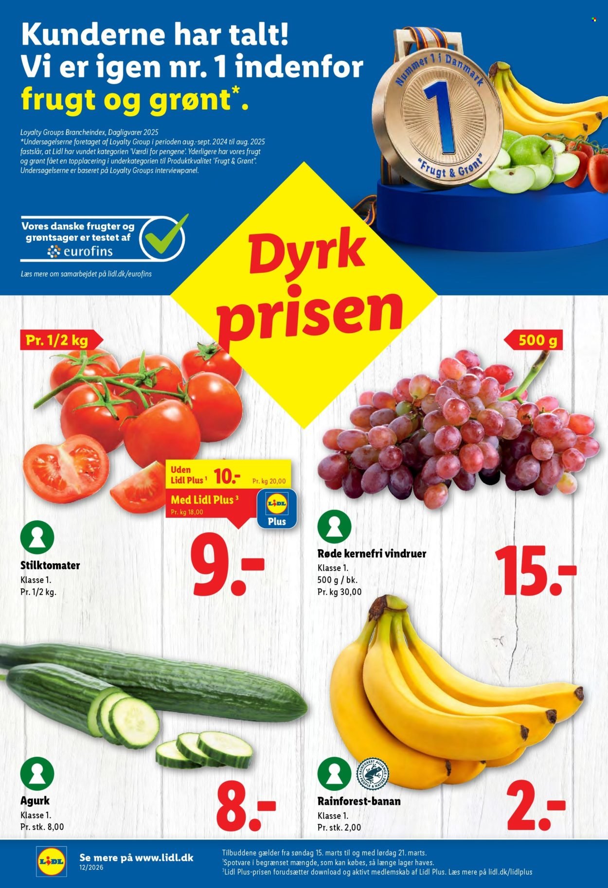 LIDL tilbudsavis - Fra søndag den 15. marts 2026