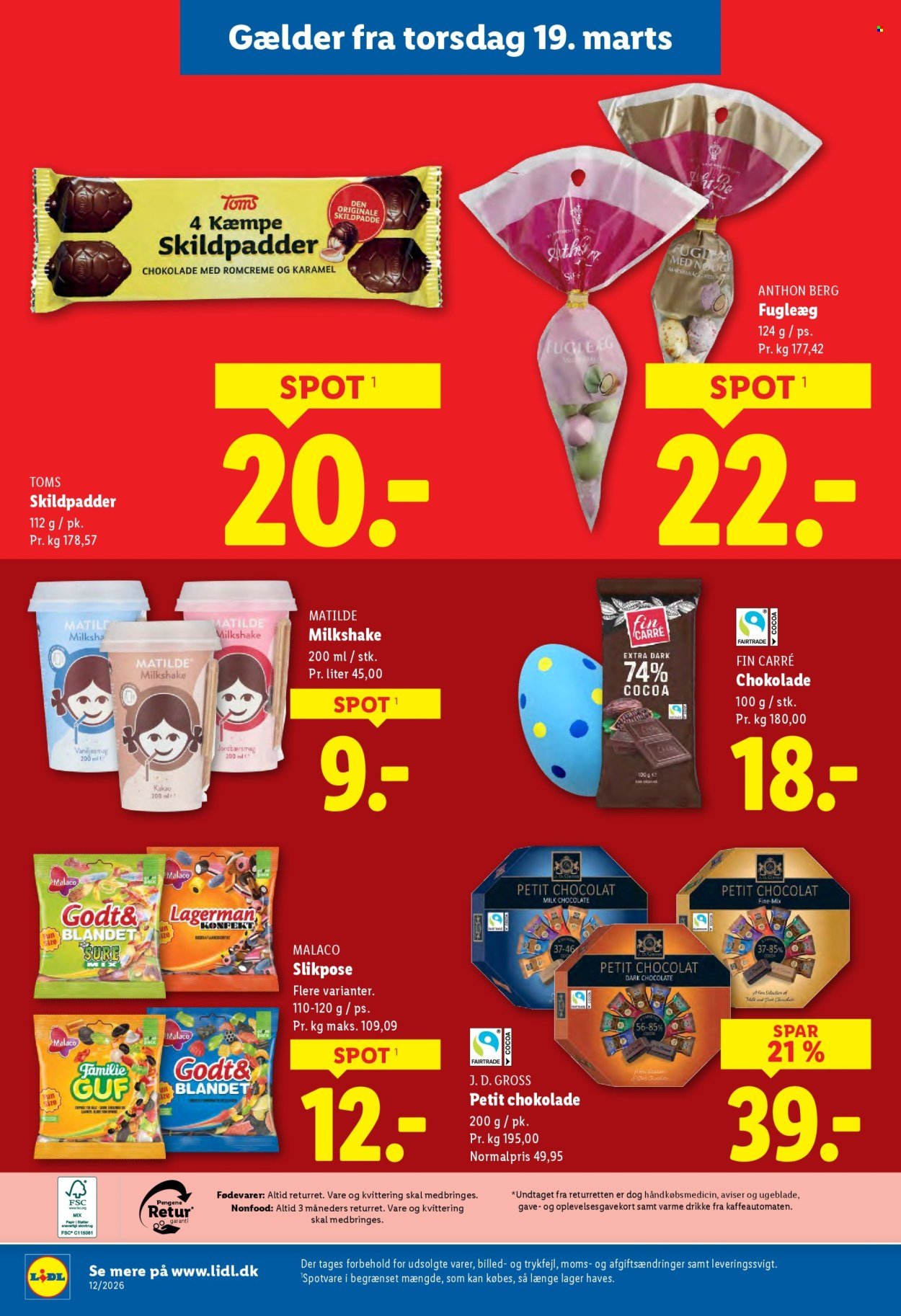 LIDL tilbudsavis - Fra søndag den 15. marts 2026