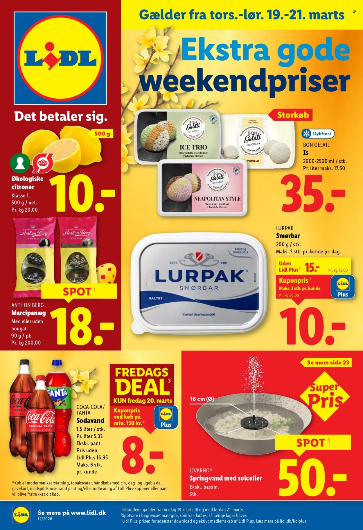 LIDL tilbudsavis - Fra søndag den 15. marts 2026