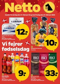 NETTO tilbudsavis - Fra lørdag den 21. februar 2026
