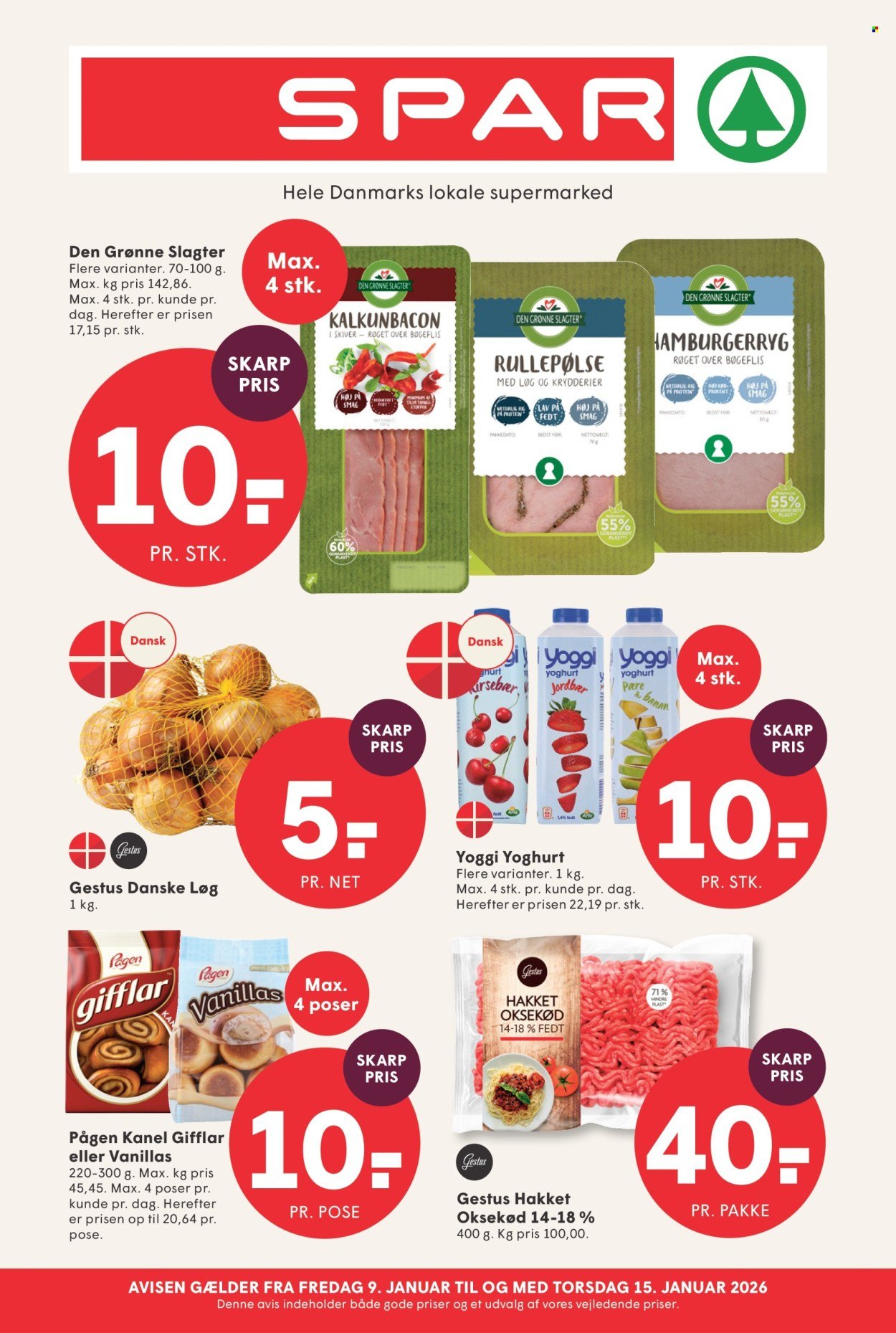 SPAR tilbudsavis - Fra fredag den 9. januar 2026