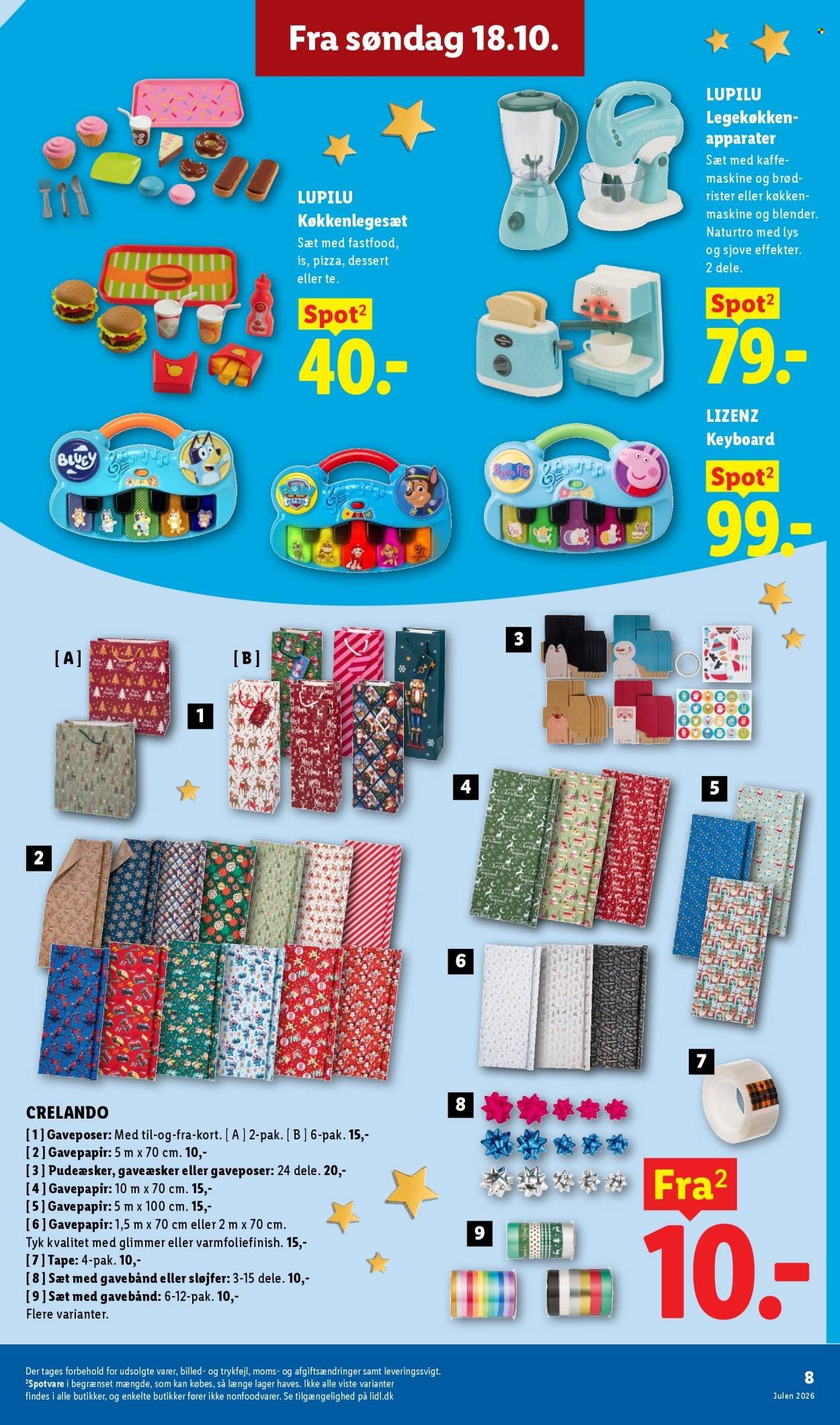 LIDL tilbudsavis - Legetøjskatalog