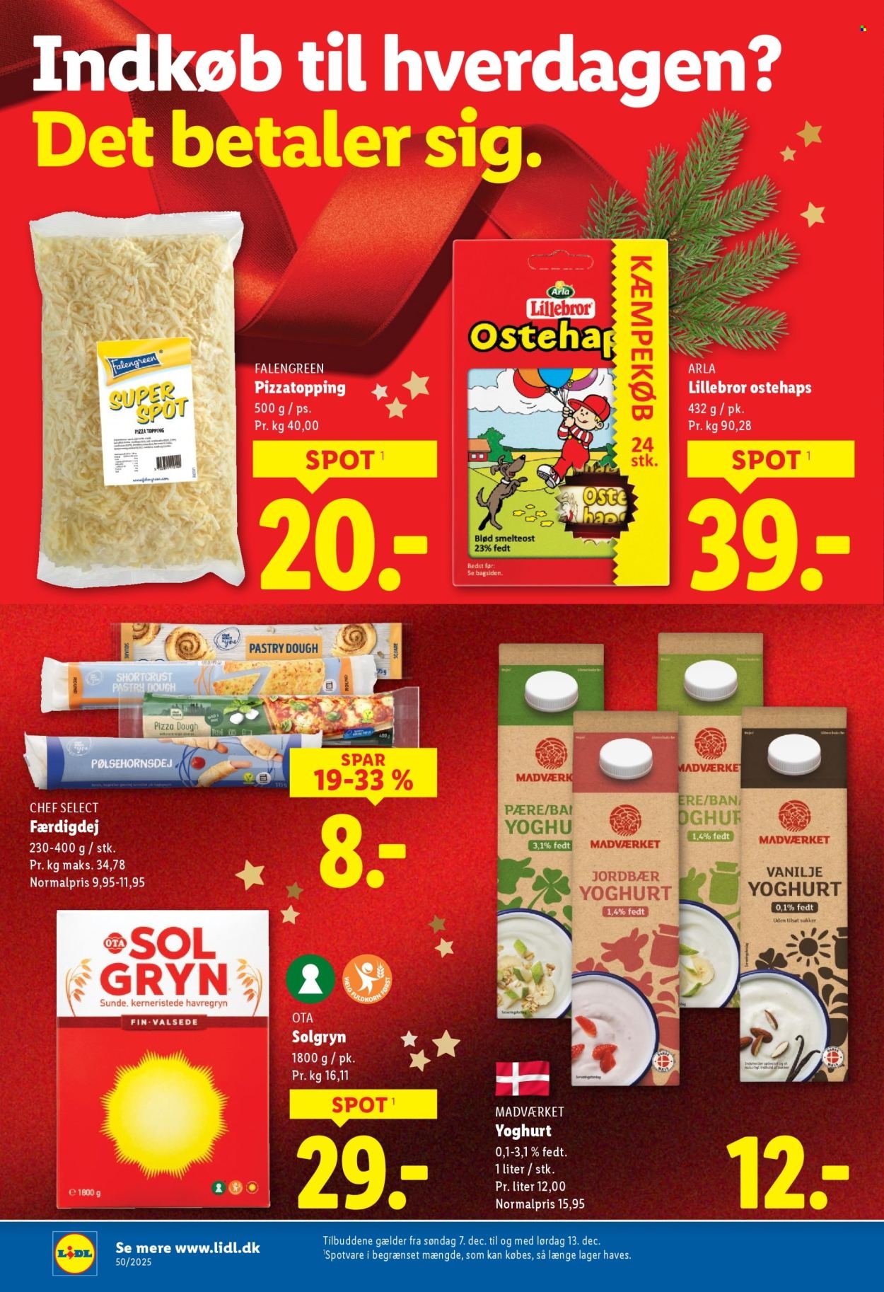 LIDL tilbudsavis - Fra søndag den 7. december 2025 (2025-12-07 - 2025-12-13)