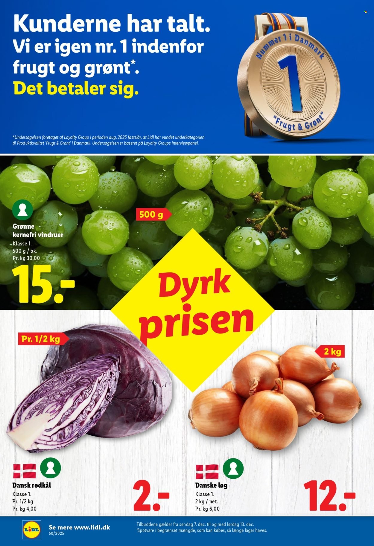 LIDL tilbudsavis - Fra søndag den 7. december 2025 (2025-12-07 - 2025-12-13)