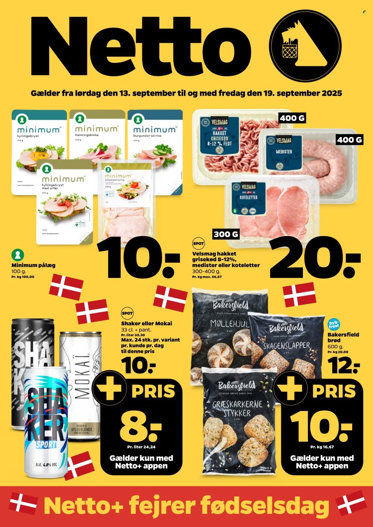 NETTO tilbudsavis - Fra lørdag den 13. september 2025 (2025-09-13 - 2025-09-19)