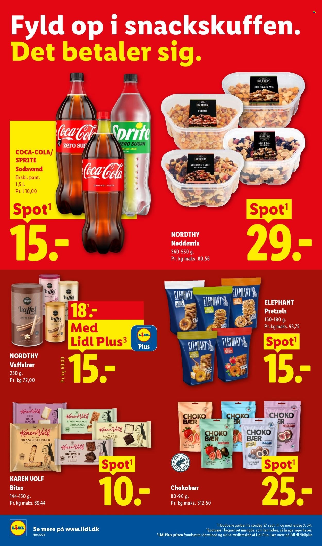 LIDL tilbudsavis - Fra søndag den 27. september 2026