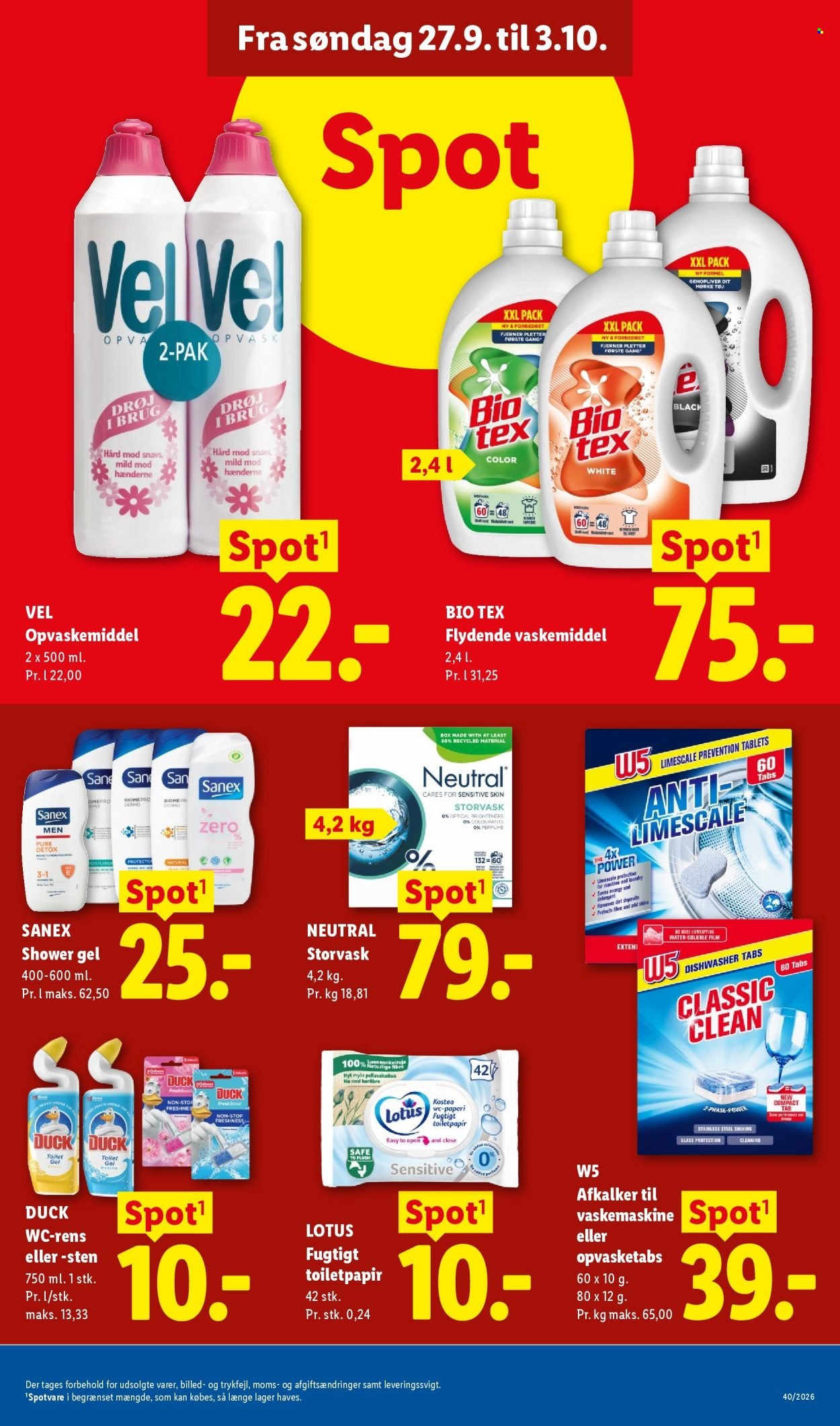 LIDL tilbudsavis - Fra søndag den 27. september 2026