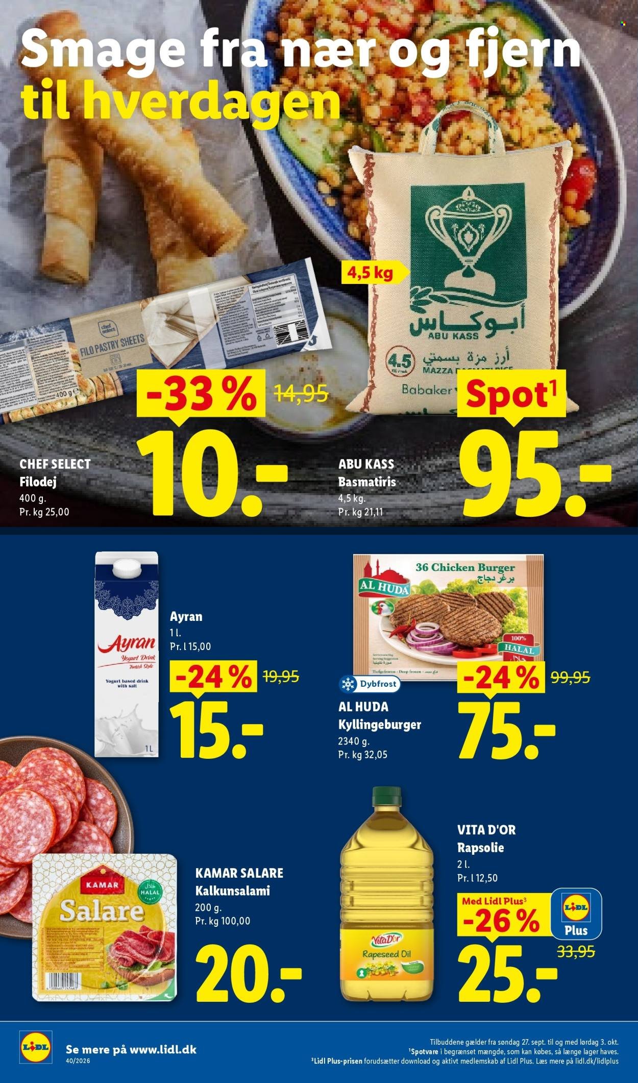 LIDL tilbudsavis - Fra søndag den 27. september 2026