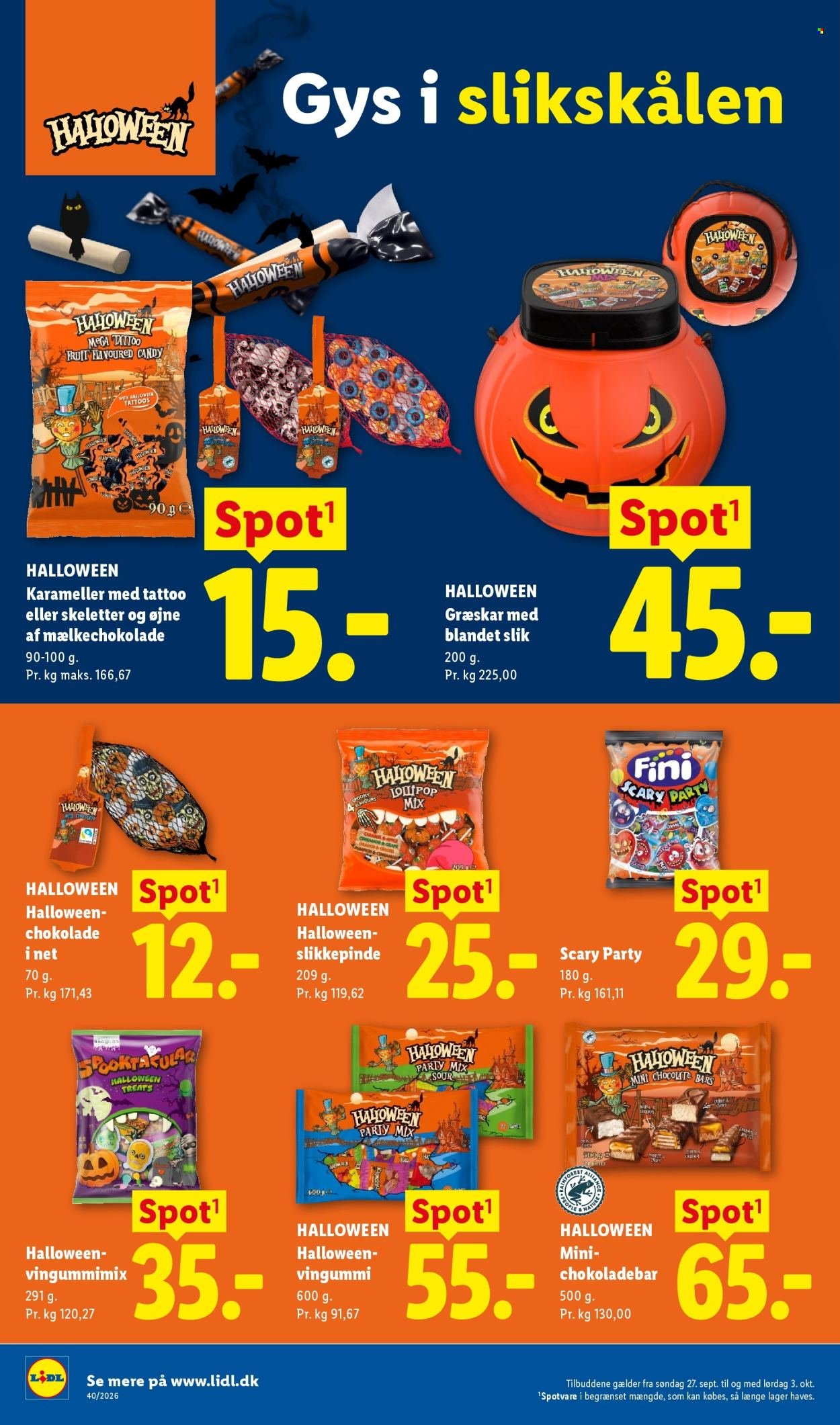 LIDL tilbudsavis - Fra søndag den 27. september 2026