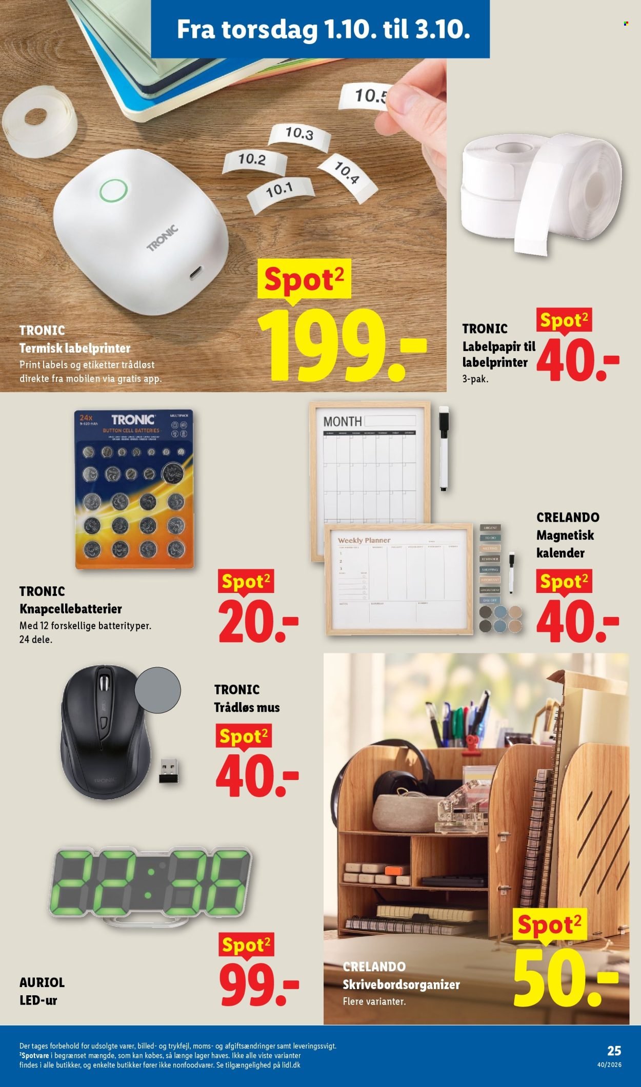 LIDL tilbudsavis - Fra søndag den 27. september 2026