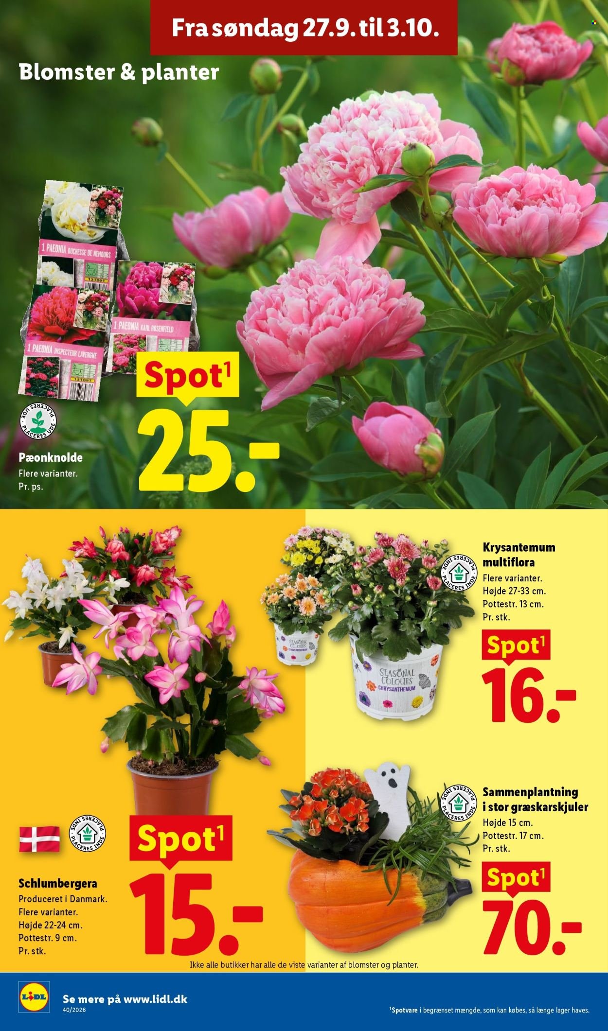 LIDL tilbudsavis - Fra søndag den 27. september 2026